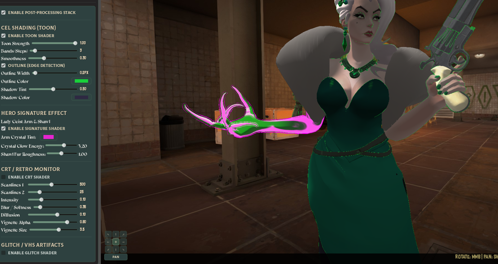 NPR Toon & Bespoke Hero Shaders